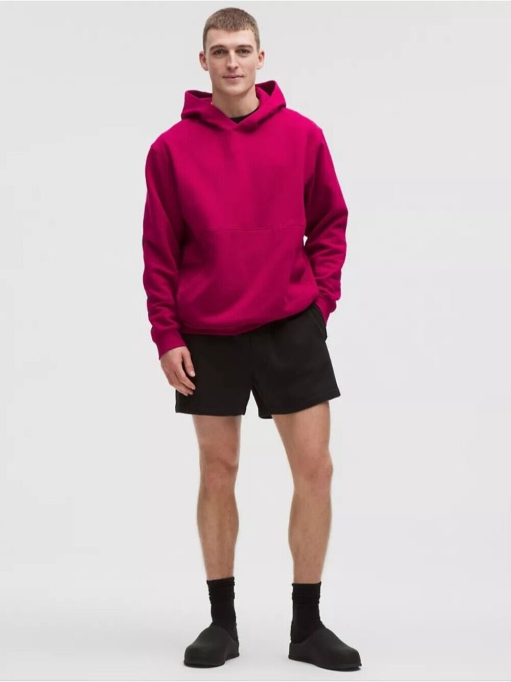 Lululemon Steady State Pullover Hoodie Berry Rumble